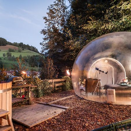 Living Timeless- Bubble Tent Elzach Inklusive Hot Tube Badefass- Schlafen Unterm Sternenhimmel 외부 사진