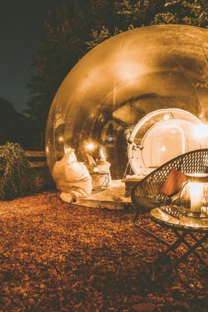 Living Timeless- Bubble Tent Elzach Inklusive Hot Tube Badefass- Schlafen Unterm Sternenhimmel 외부 사진