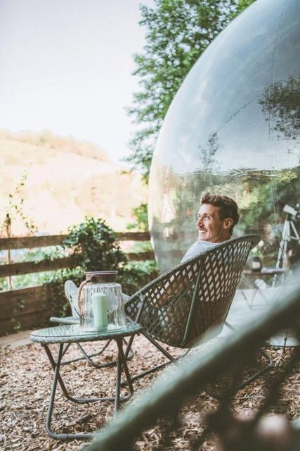 Living Timeless- Bubble Tent Elzach Inklusive Hot Tube Badefass- Schlafen Unterm Sternenhimmel 외부 사진